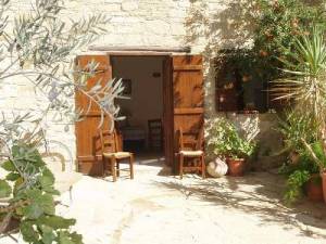village house courtyard